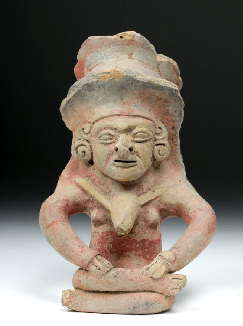 Bahia Pottery Bichrome Seated Lord (1 of 7)