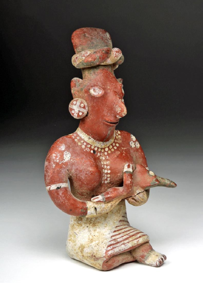 Jalisco Bichrome Sheepface Figure - Mother & Child (1 of 7)