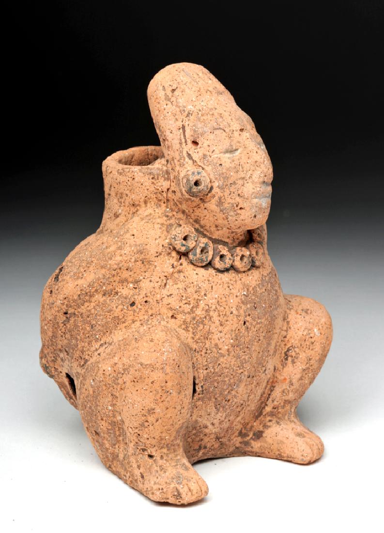 Mayan Terracotta Figural Vessel - Seated Cargador (1 of 7)