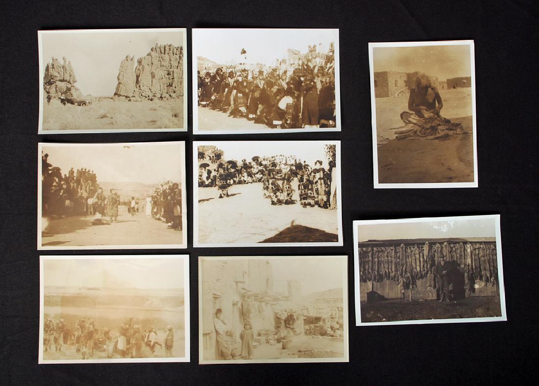 Eight 19th C Harmon Percy Marble Native American Photos (1 of 2)