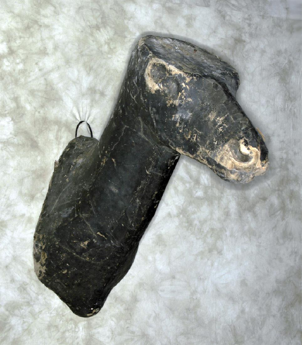 Early 20th C. Folk Art - Wood Taxidermy Elk Form (1 of 4)