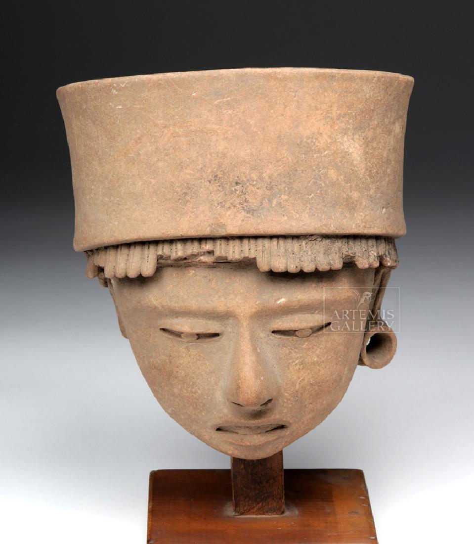 Large / Very Fine Veracruz Terracotta Head (1 of 5)