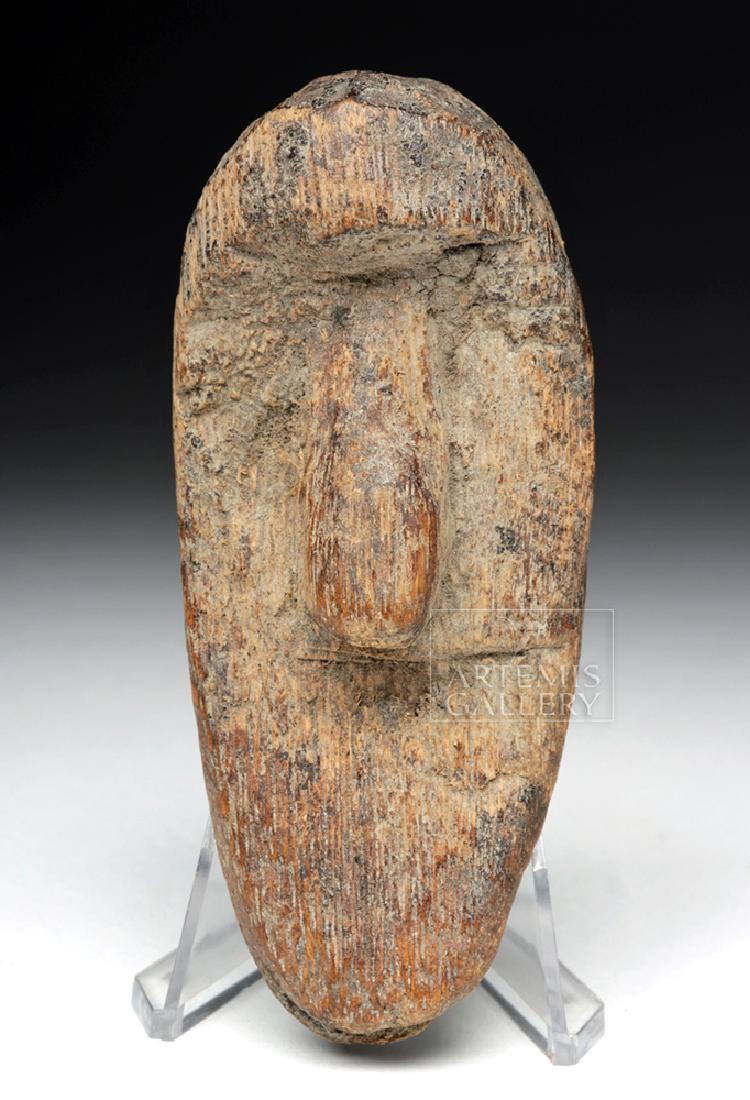 Fine Early 20th C. African Dan Wooden Passport Maskette (1 of 6)