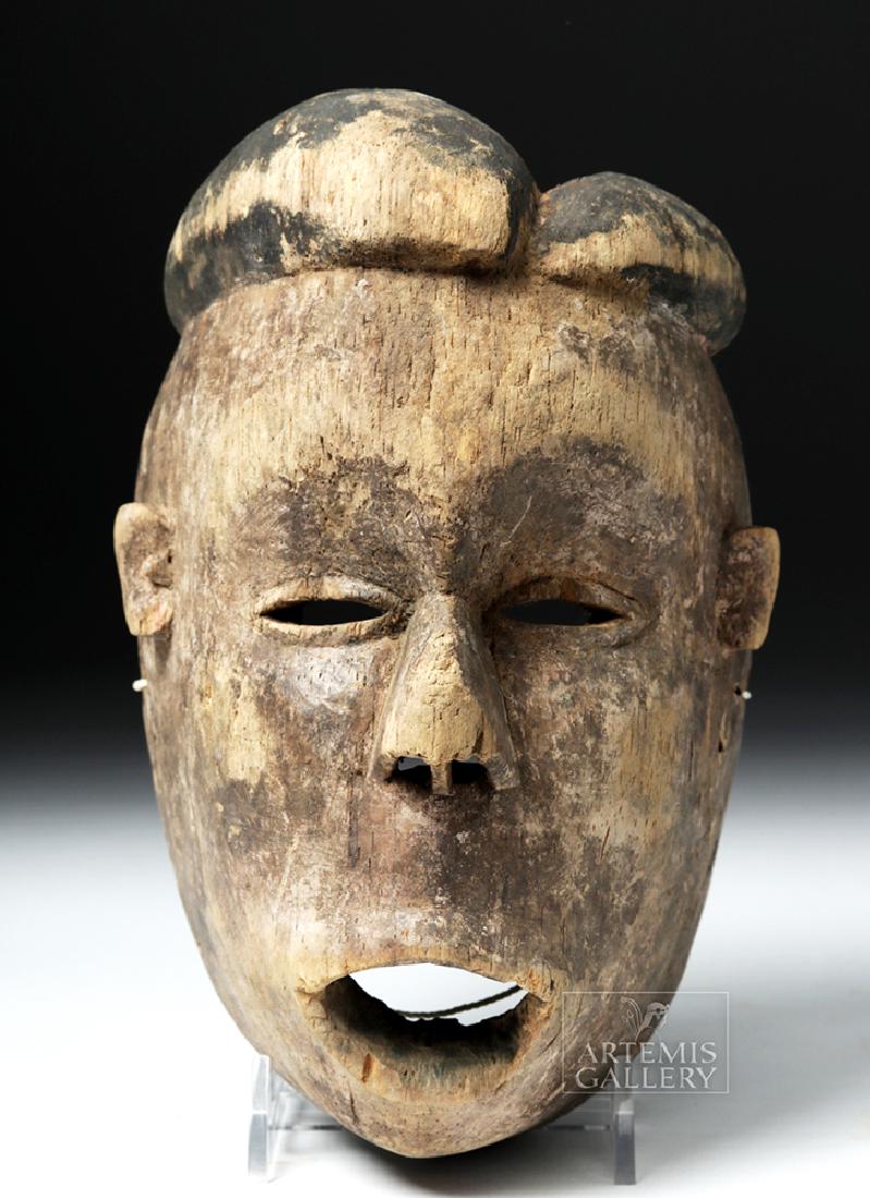 Early 20th C. Nigerian Ogoni Wood Mask (1 of 6)