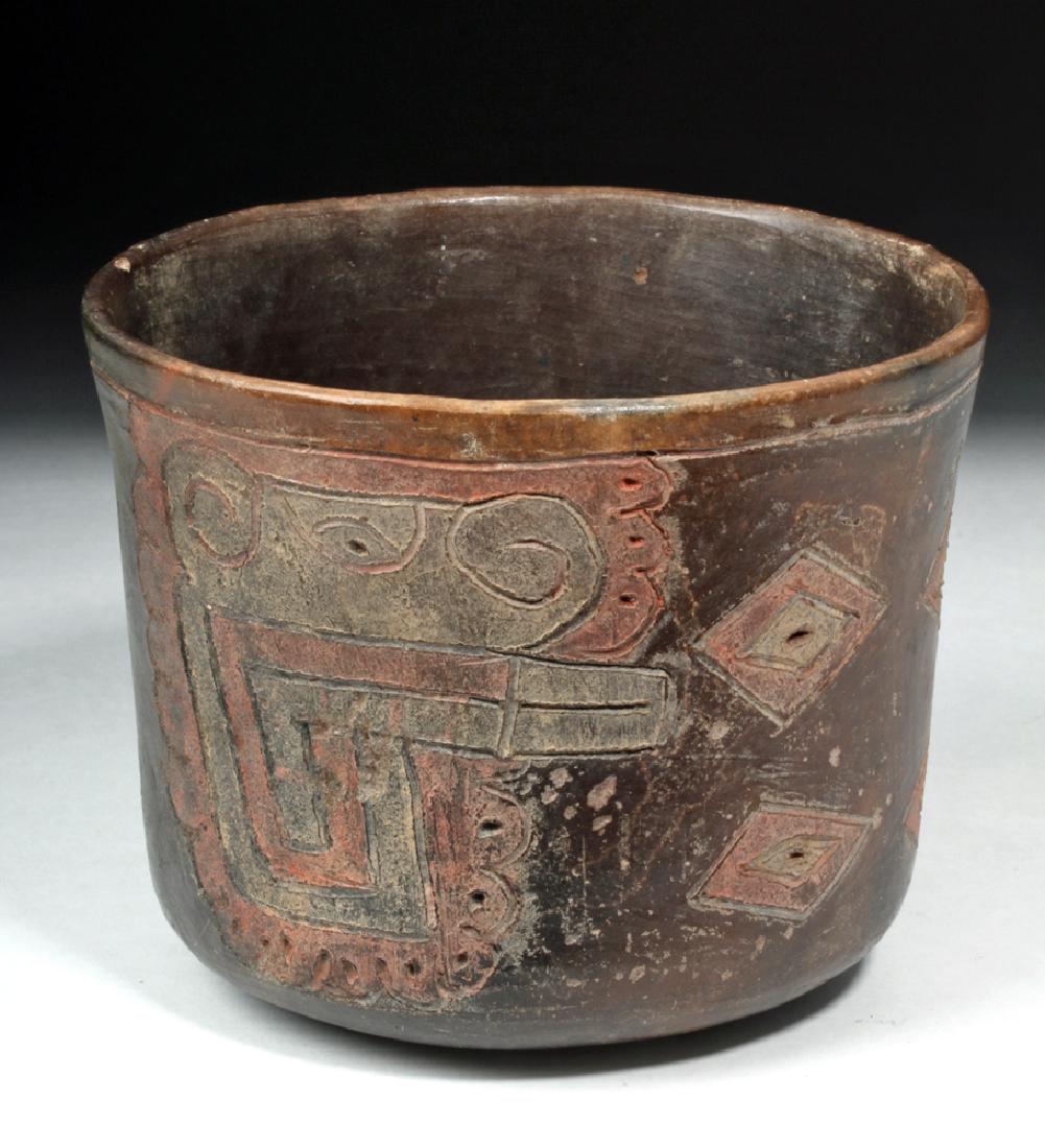 Rare Chavin Polychrome Cylinder (1 of 6)