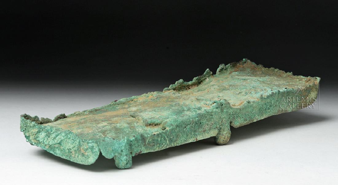 Unusual Huari Copper Drug Palette (1 of 8)