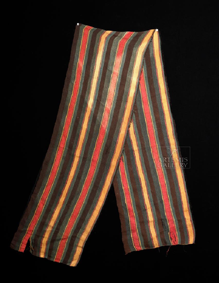 Large / Colorful Inca Textile Sash (1 of 2)