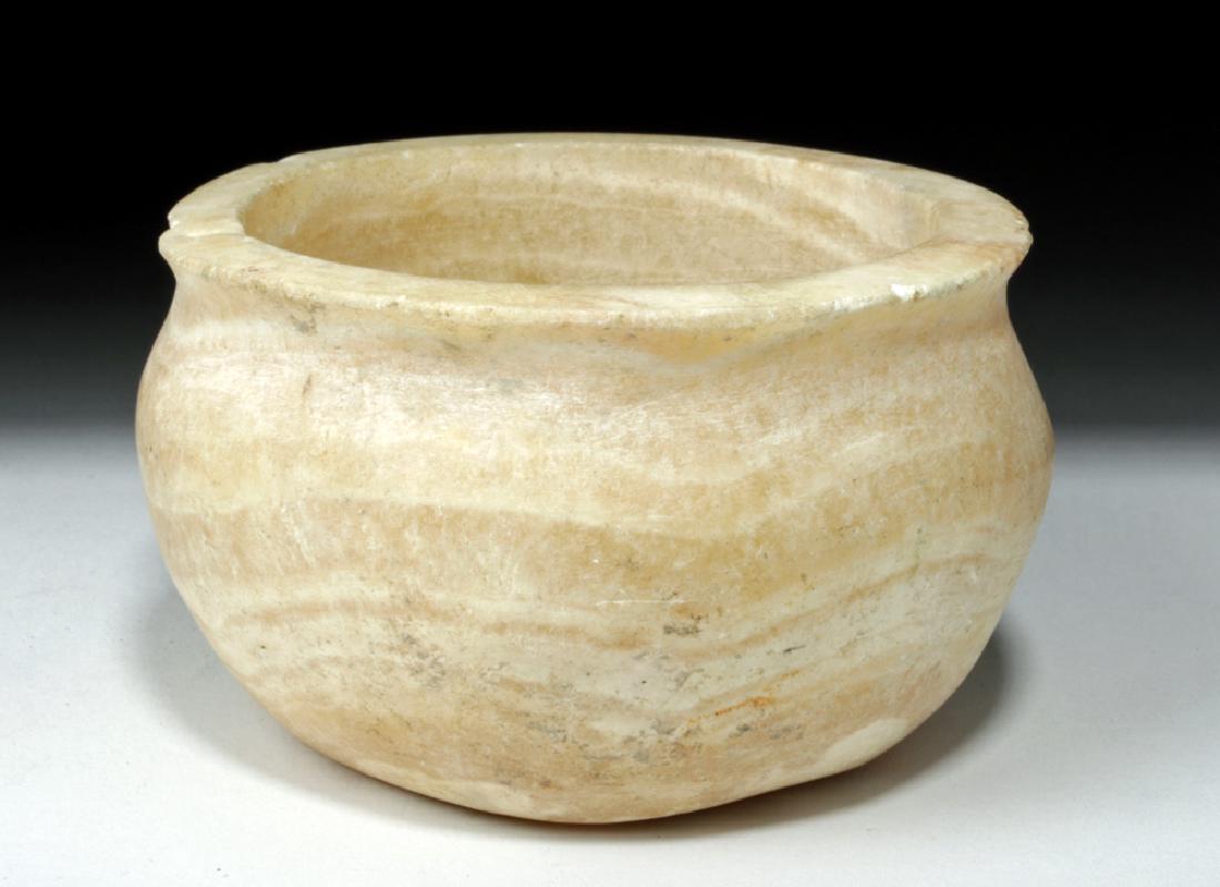 Lovely Bactrian Alabaster Bowl (1 of 6)