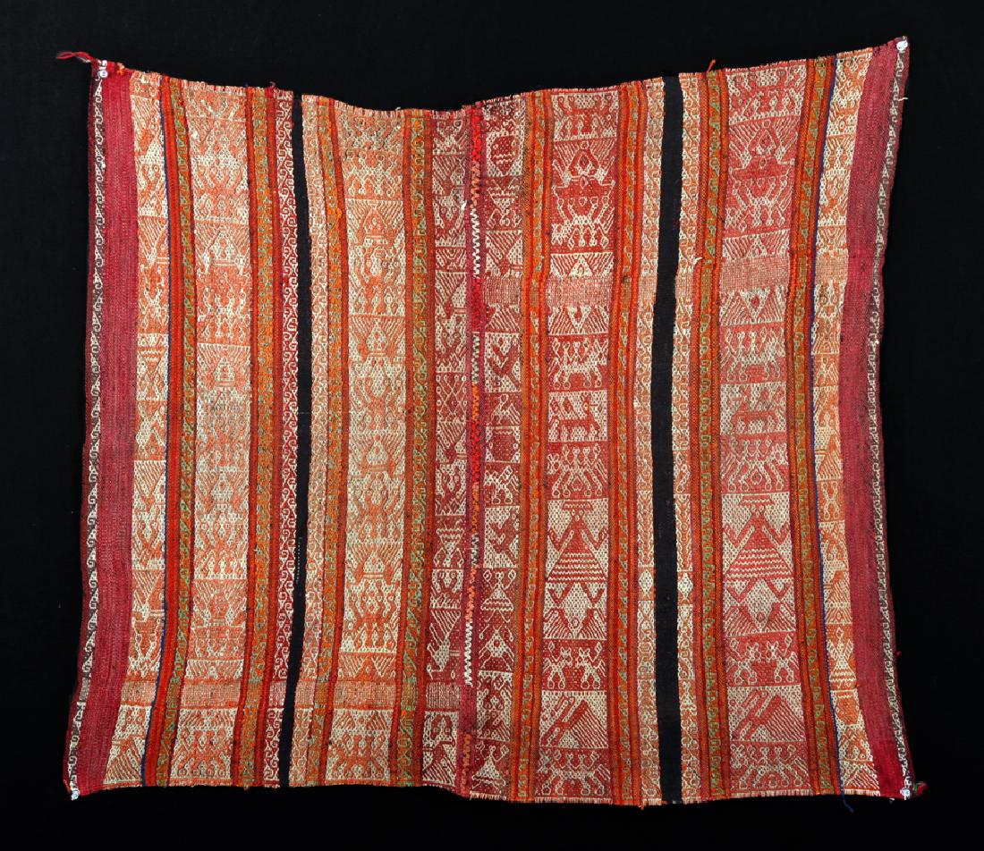 Bolivian Ayamara Textile - Birds, Reptiles, & Donkeys (1 of 3)