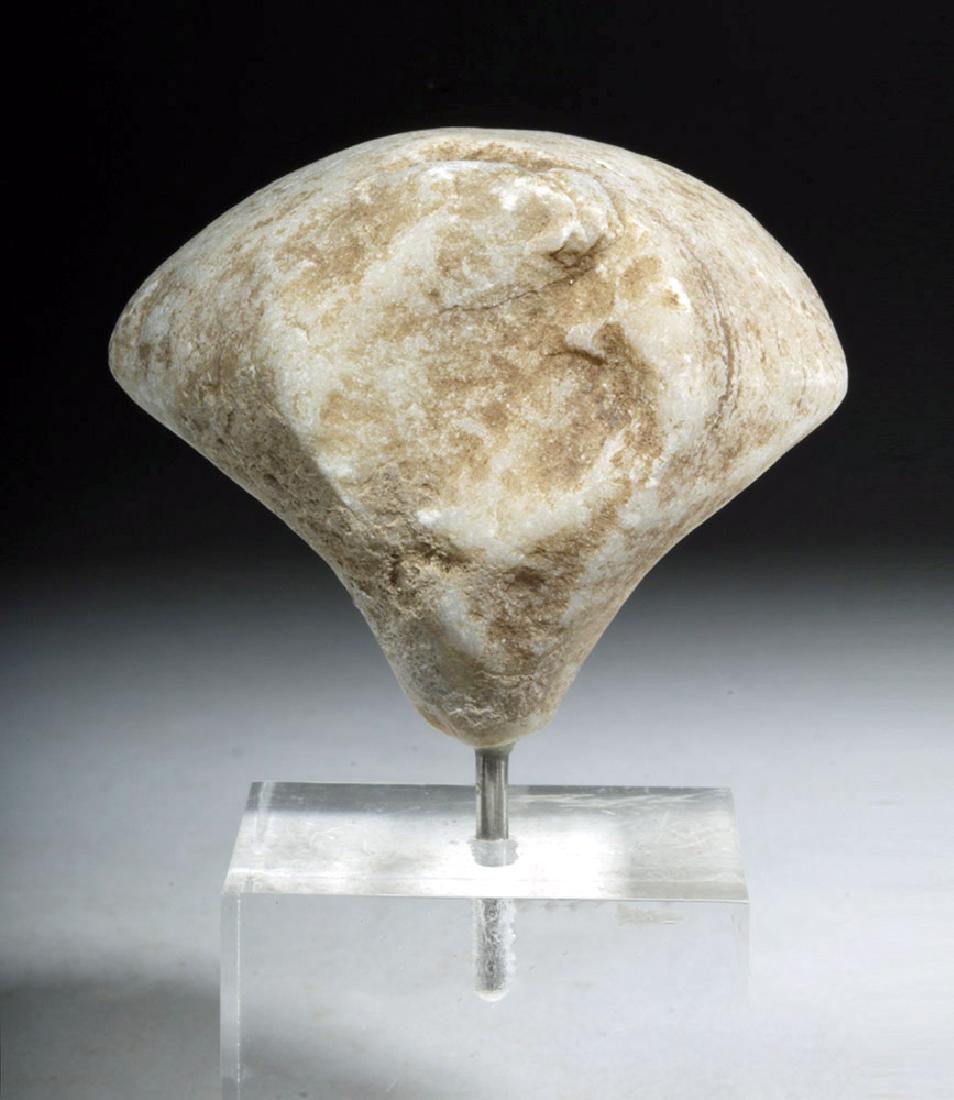 Ancient Anatolian Kilia Marble Idol Head (1 of 5)
