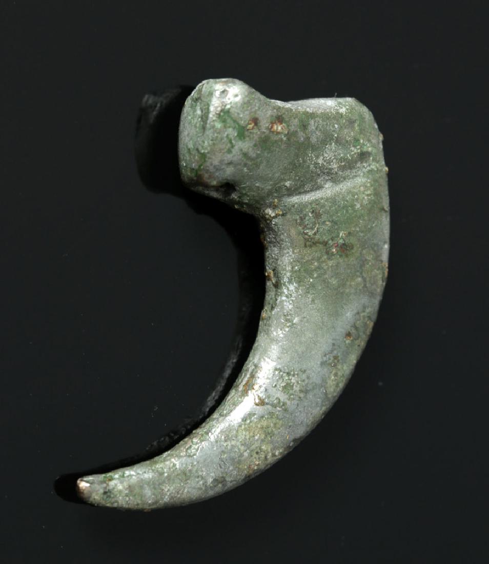 Rare Proto-Viking White Bronze Claw Pendant (1 of 4)