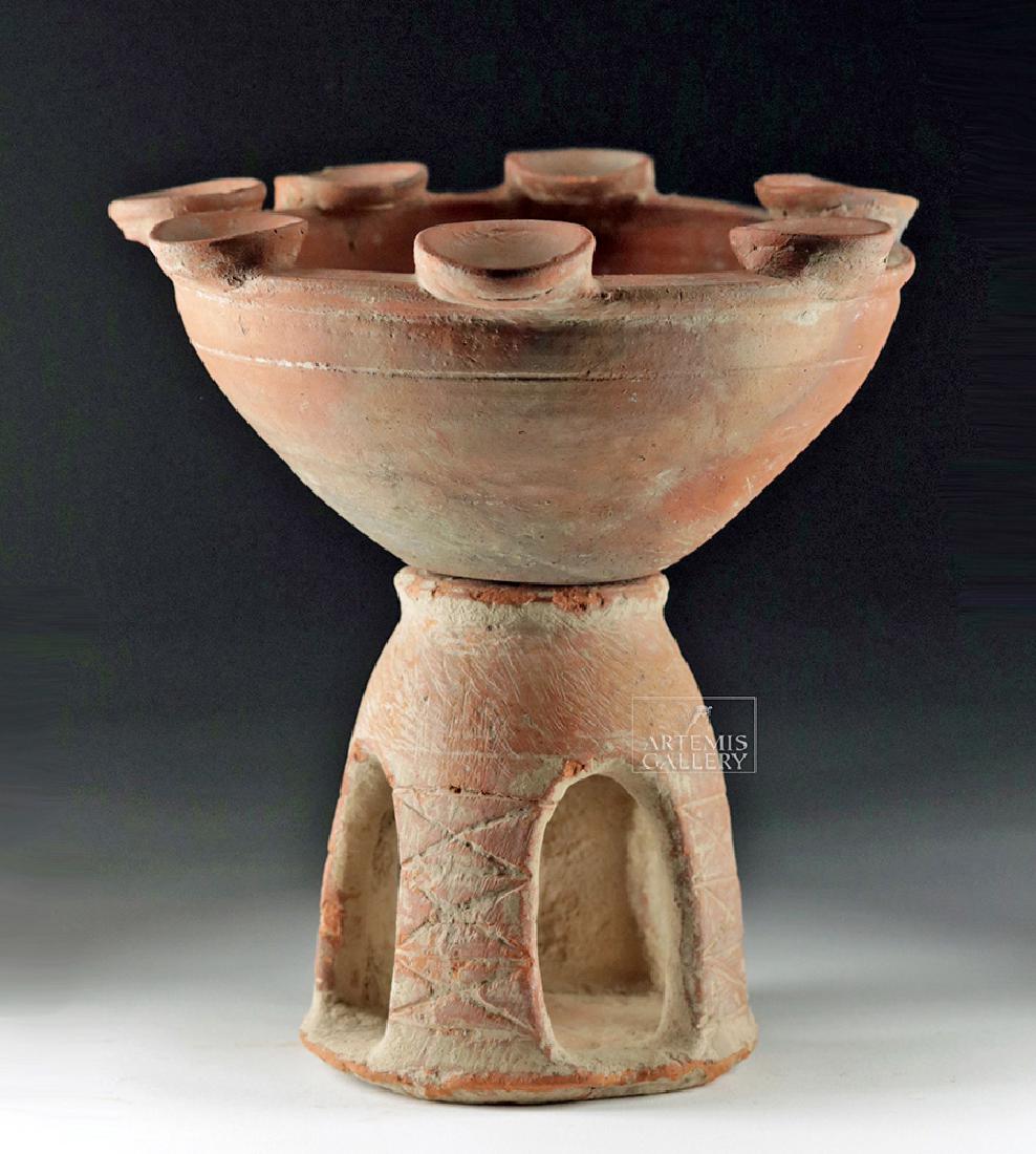 Holy Land Pottery Offering Vessel - Iron Age (1 of 6)