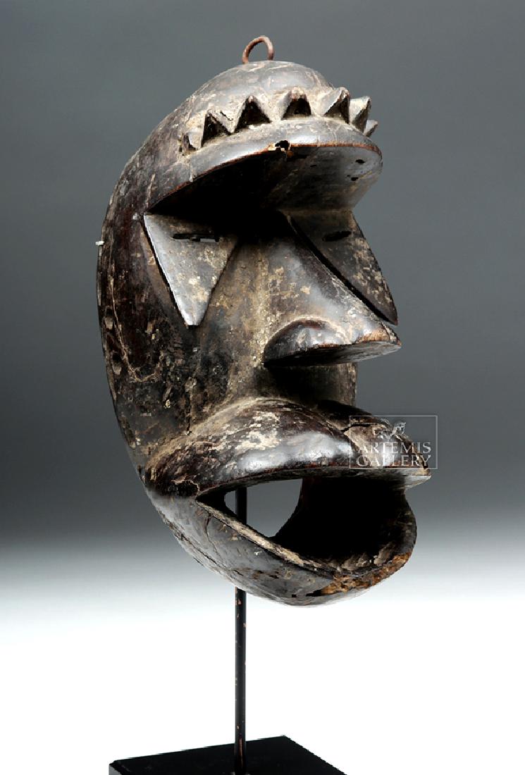 Mid-20th C. African Dan Wooden Kagle Mask (1 of 6)