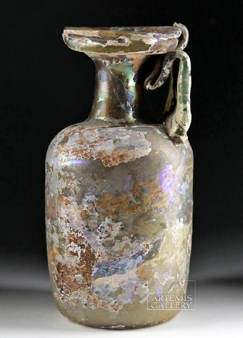 Gorgeous Roman Glass Single-Handled Jug (1 of 8)