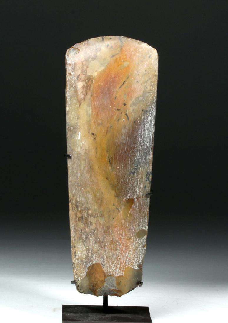 Danish Neolithic Trapezoidal Shape Stone Hand Axe (1 of 4)