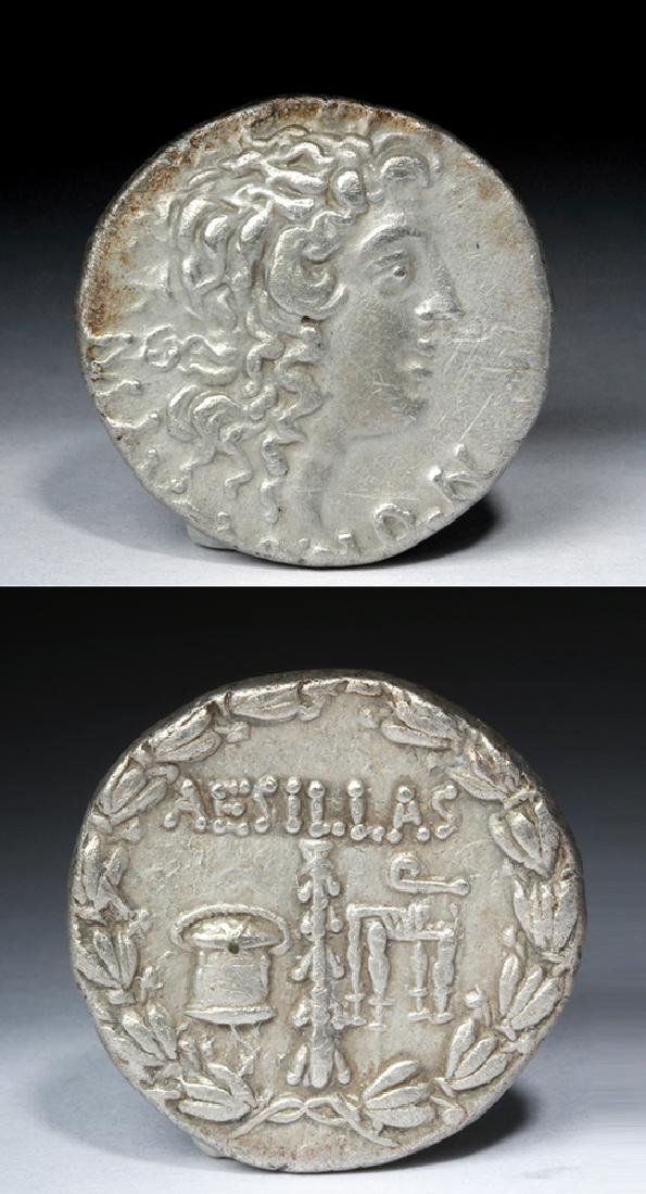 Macedon Under Rome - Silver Tetradrachm of Aesillas (1 of 3)