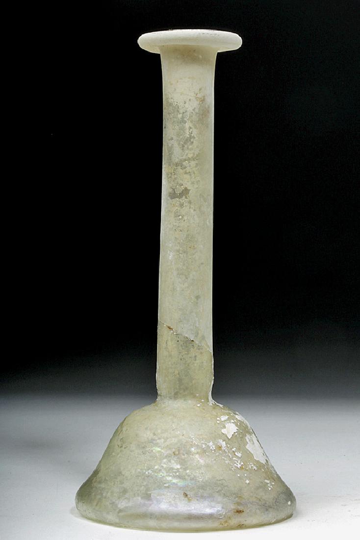 Tall Roman Glass Candlestick Unguentarium (1 of 6)