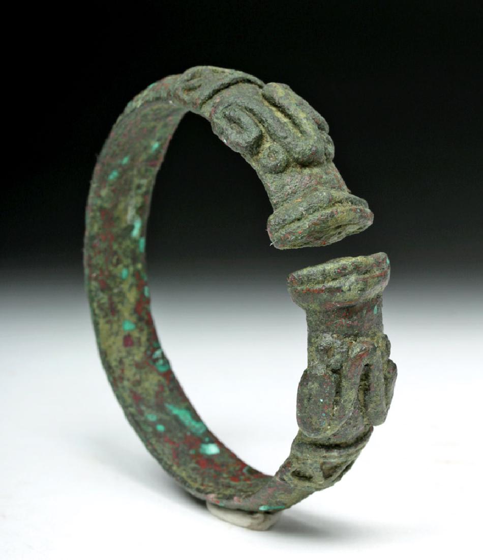Luristan Bronze Bracelet w/ Ram's Head Terminals (1 of 5)