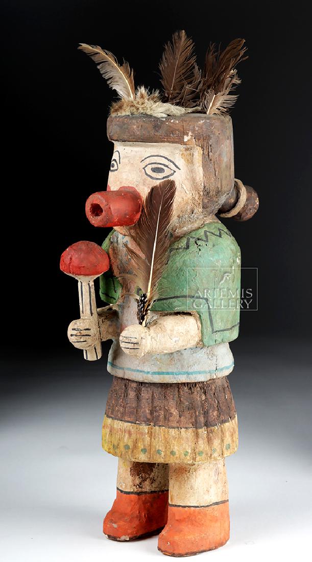 Early 20th C. Hopi Wooden Kachina Doll - Very Large (1 of 5)
