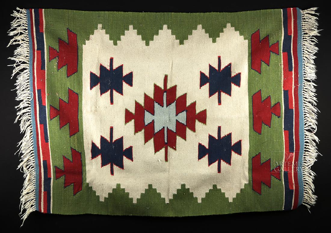 Early 20th C. Mexican Woven Textile Shawl (1 of 4)