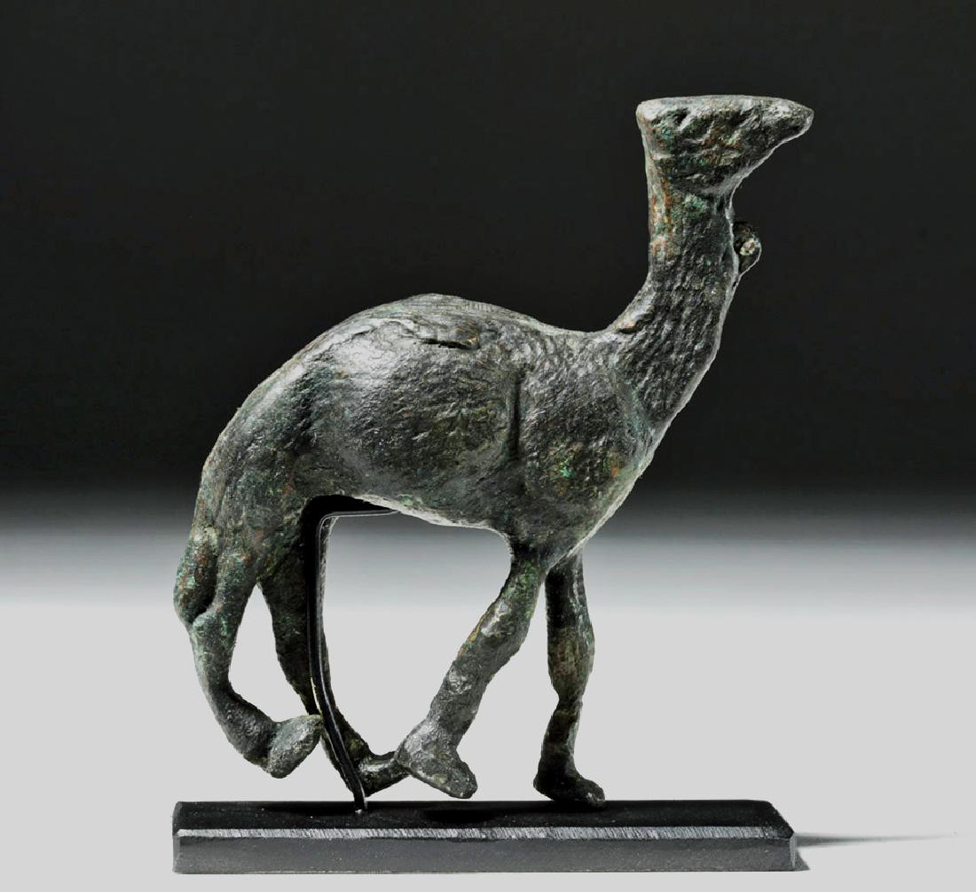 Rare South Arabian Bronze Statuette of a Camel (1 of 5)