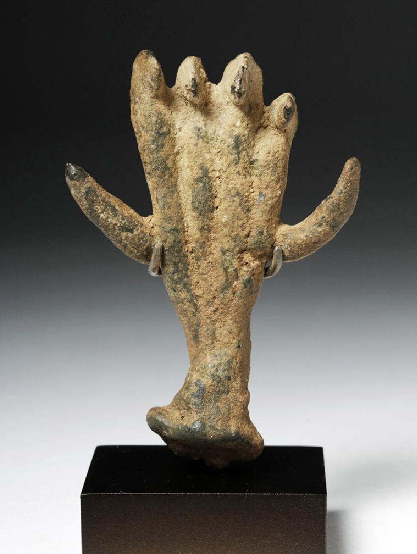 Miniature 7th C. Anatolian Bronze Idol - Family of Four (1 of 5)