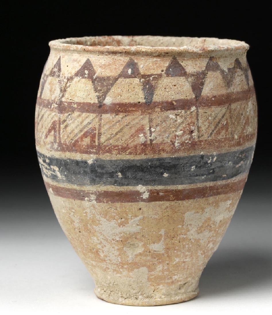 Indus Valley Polychrome Decorated Beaker (1 of 6)