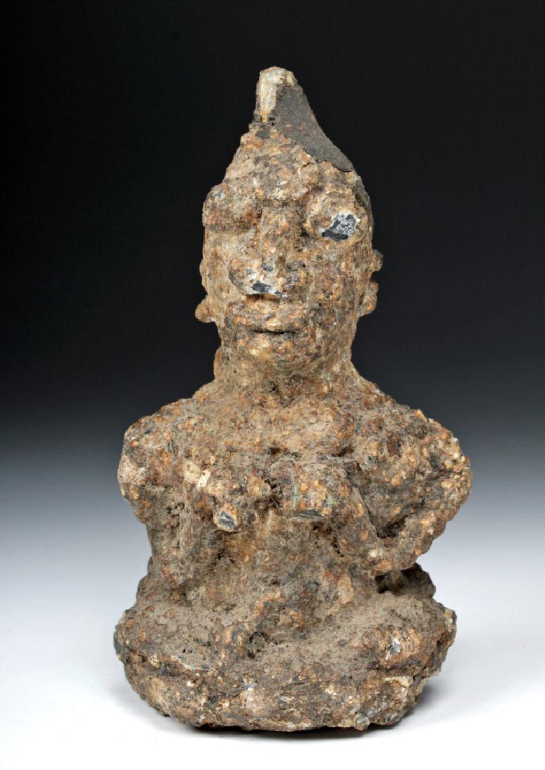 Early 20th C. African Yoruba Ogboni Bronze Deity (1 of 7)