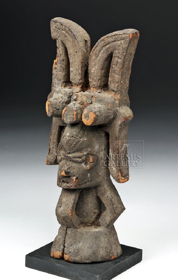 Early 20th C. African Igbo Wooden Ikenga Figure (1 of 5)