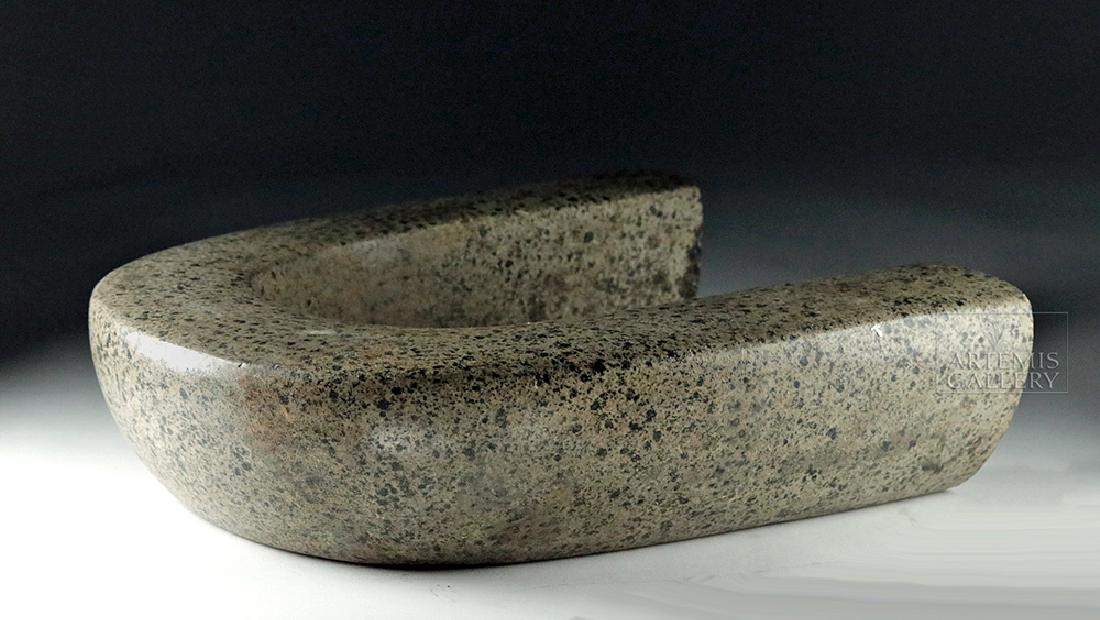 Veracruz Stone Ballgame Yoke - Intact! (1 of 4)