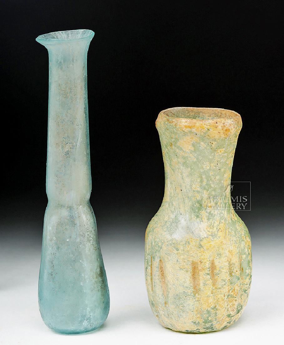 Lot of 2 Beautiful Roman Glass Vessels (1 of 7)