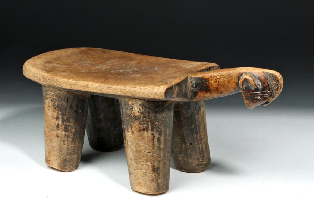 Early 20th C. African Mossi Wood Carved Stool (1 of 7)