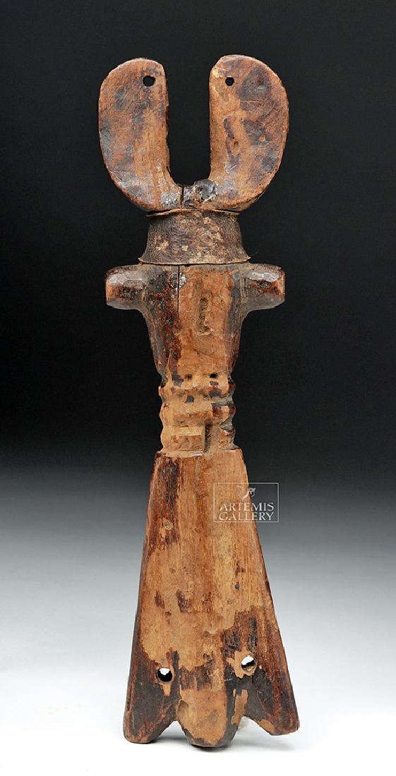 Early 20th C. African Bamenda Wooden Whistle (1 of 5)