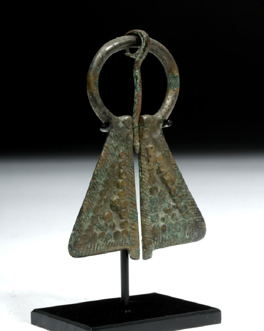 Ancient Russian Finno-Ugric Bronze Penannular Brooch (1 of 5)
