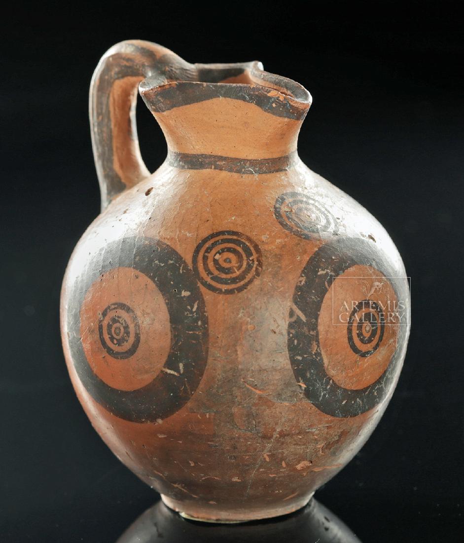 Miniature Cypriot Pottery Oinochoe, ex-Royal Athena (1 of 6)