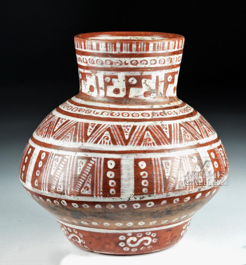 Beautiful Michoacan Pottery Olla - Geometric Motifs (1 of 6)