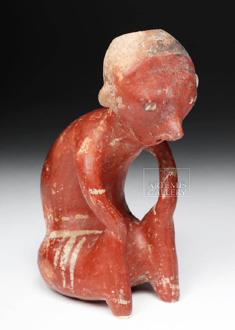 Fine Nayarit Chinesco Hunchback Seated Figure (1 of 7)