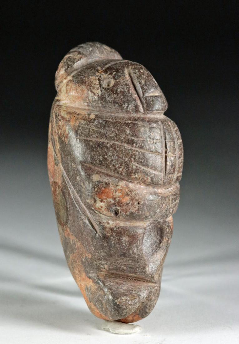 Rare Colima Stone Figural Double Tool (1 of 7)