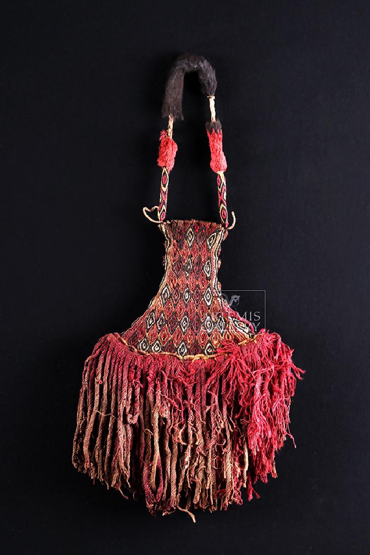 Inca Textile Ceremonial Fan - Colorful! (1 of 3)