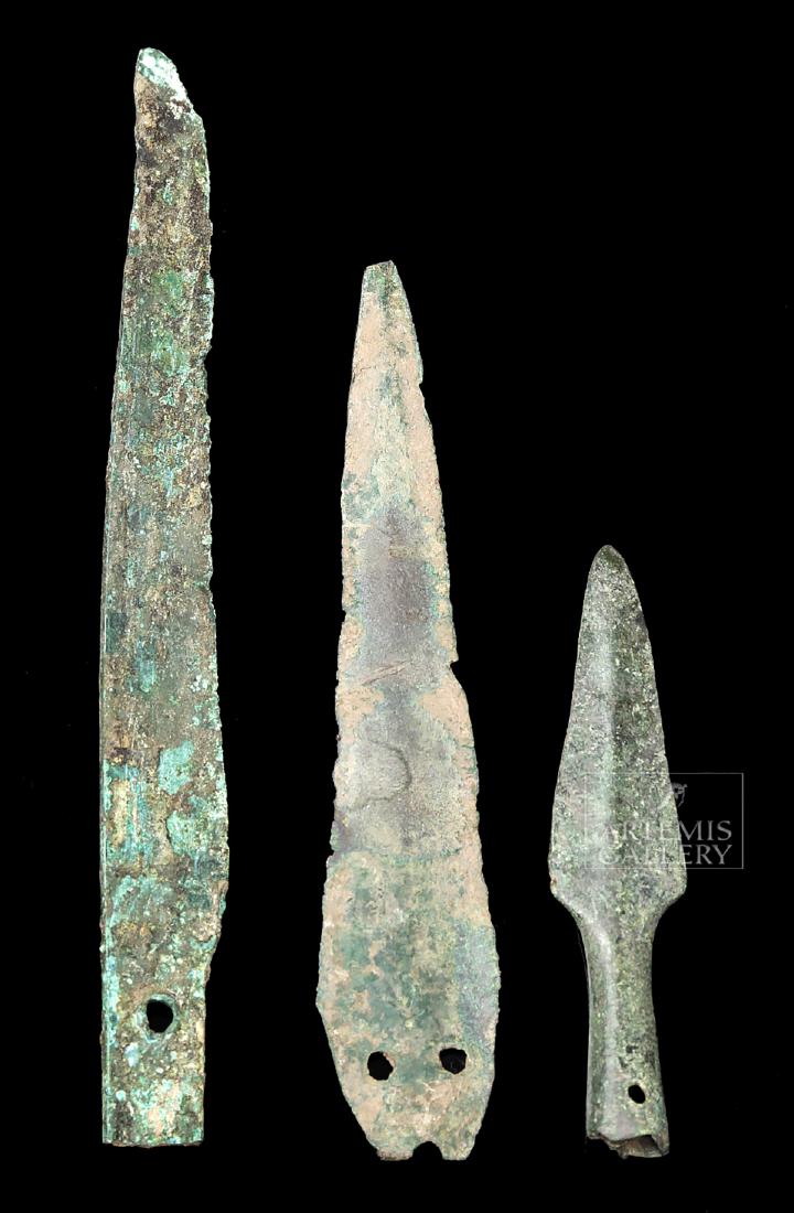 Trio of Celtic Bronze Weapons (1 of 3)