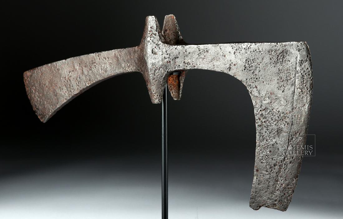 Massive 7th C. Viking / Anglo-Saxon Iron Broad-Axe Head (1 of 5)