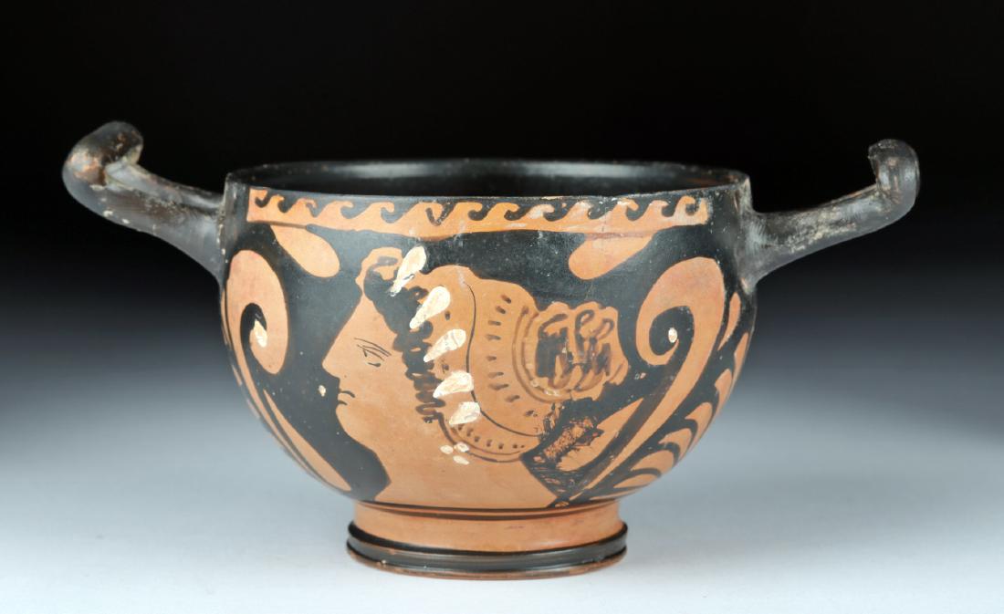 Greek Apulian Skyphos - Lady of Fashion (1 of 8)