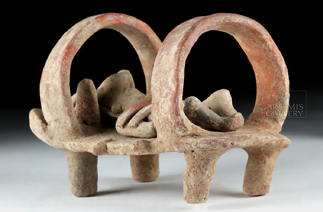 Colima Pottery Pallet w/ Male Figure (1 of 8)