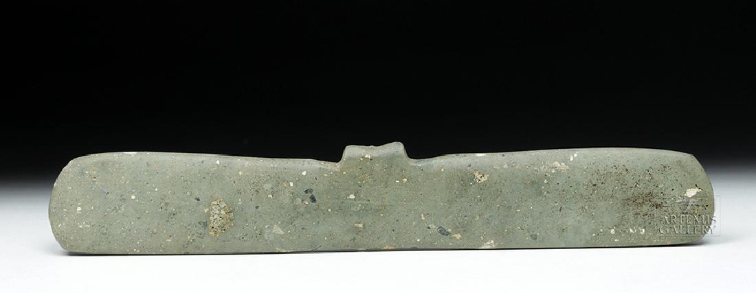 Large Tairona Greenstone Bat Wing Pendant (1 of 4)