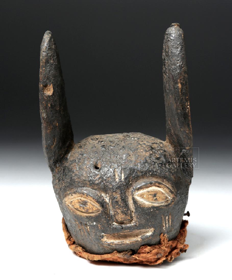 Early 20th C. Yoruban Wood Egungun Helmet Mask (1 of 7)