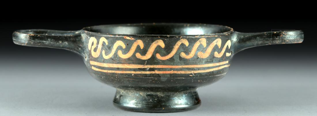 Miniature Greek Apulian Xenon Ware Kylix (1 of 6)
