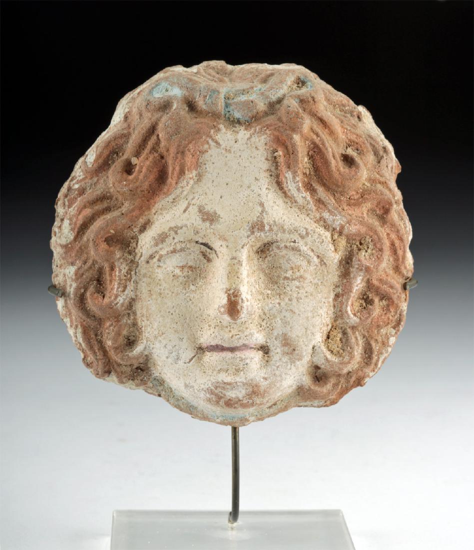 Greek Canosan Face of Gorgon (from Volute Krater) (1 of 4)