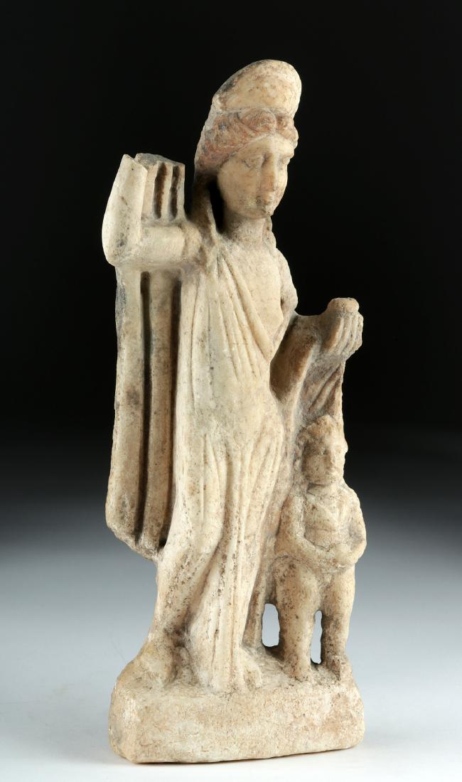 Roman Marble Statue of Venus Genetrix & Eros (1 of 4)