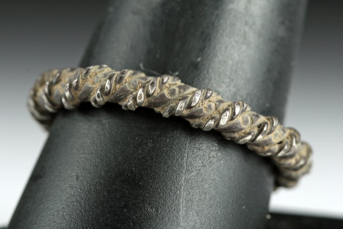 Viking Silver Twisted Ring - 4.5 grams (1 of 4)