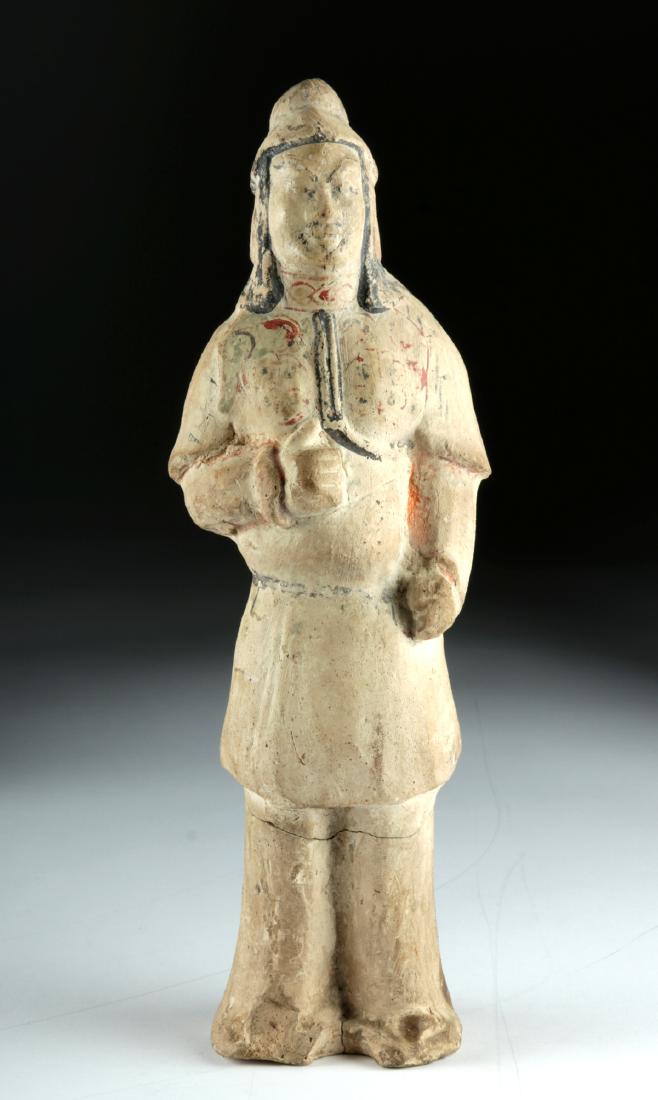 Chinese Wei Dynasty Ceramic Male Figure (1 of 4)